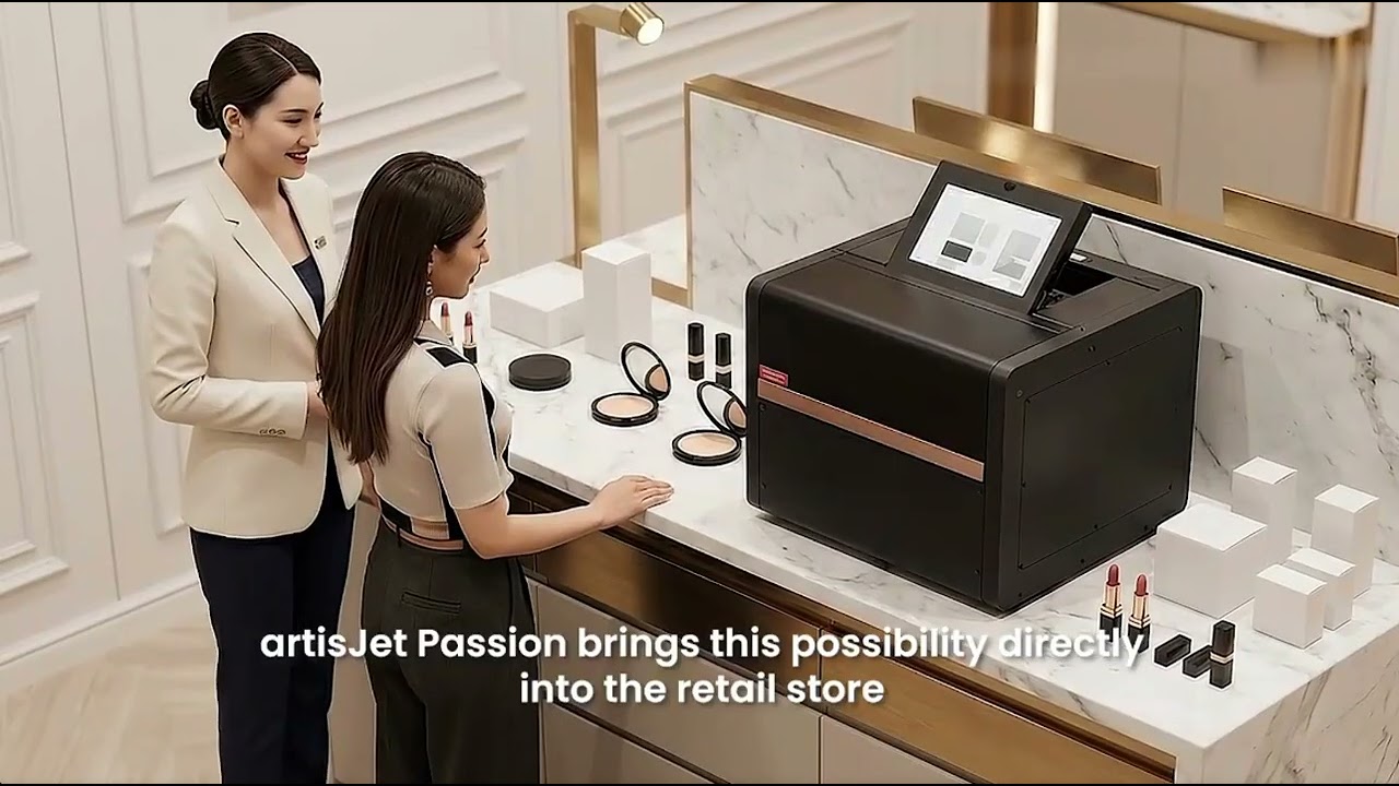 Vídeo de la impresora UV ArtisJet Passion